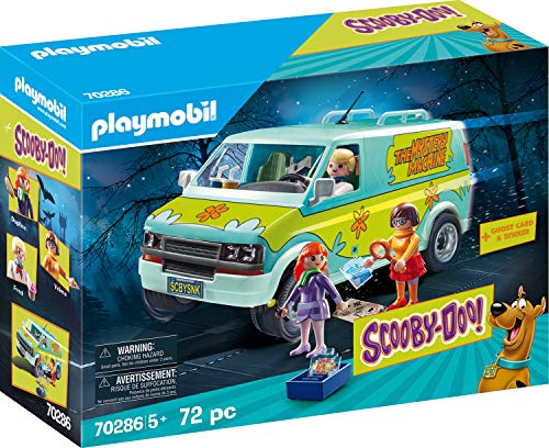 PLAYMOBIL SCOOBY-DOO La Máquina del Misterio con Efectos de Luz, a partir de 4 Años (70286)