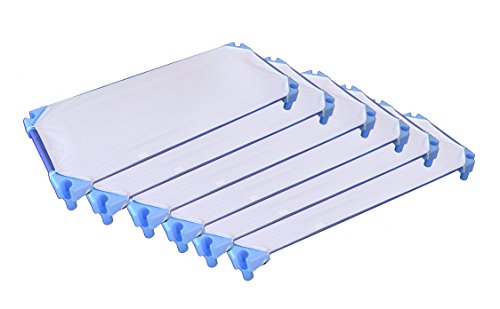Ti TIN Pack de 6 Sábanas Bajeras para Cuna Apilable de Guardería | Lote de 6 Sábanas Bajeras 100% Algodón, 53x132 cm Ti TIN Pack de 6 Sábanas Bajeras para Cuna Apilable de Guardería | Lote de 6 Sábanas Bajeras 100% Algodón, 53x132 cm