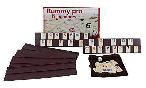 Aquamarine Games - Rummy, 6 jugadores (DO001) , color/modelo surtido Aquamarine Games - Rummy, 6 jugadores (DO001) , color/modelo surtido