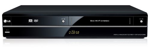 LG RCT699H - Grabador de DVD con reproductor de vídeo VHS, Negro [importado]