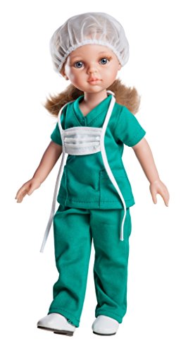 Paola Reina 04617 - Muñeca Carla enfermera, 32 cms Paola Reina 04617 - Muñeca Carla enfermera, 32 cms