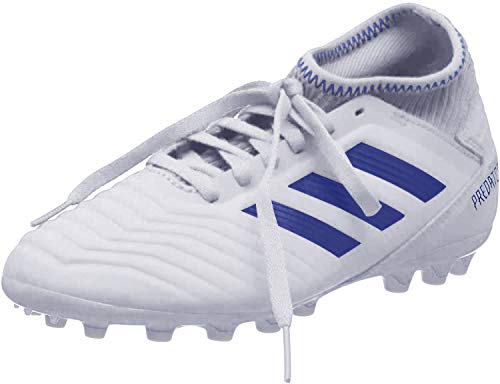 adidas Predator 19.3 AG J, Zapatillas de Fútbol para Niños, Multicolor (FTWR White/Bold Blue/Bold Blue D98010), 38 2/3 EU