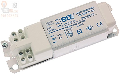 Elt halo - Transformador halo 5/23-01sc seguridad halogena 50va 230v Elt halo - Transformador halo 5/23-01sc seguridad halogena 50va 230v