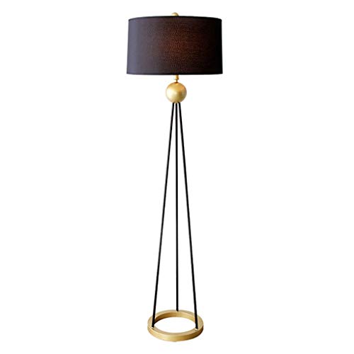Lámpara De Pie Trípode De Oro Negro Alto Y Moderno De Metal De Estilo Salón De Oficina Dormitorio Estudian La Lectura De La Lámpara De Pie, Diseño Pantalla De Lino lámpara de Piso Lámpara De Pie Trípode De Oro Negro Alto Y Moderno De Metal De Estilo Salón De Oficina Dormitorio Estudian La Lectura De La Lámpara De Pie, Diseño Pantalla De Lino lámpara de Piso
