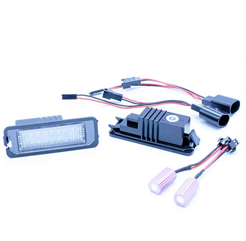 VINSTAR 2X Luces DE MATRICULA LED REEMPLAZO Seat Ibiza 6J MK4 MK5 BOCANEGRA Cupra FR CANBUS