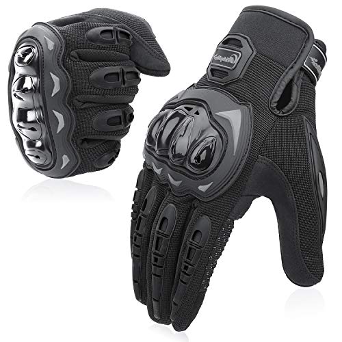 COFIT Guantes de Motos, Guantes de Pantalla Táctil Full Touch para Carreras de Motos, MTB, Escalada, Senderismo y Otros Deportes al Aire Libre - Negro M COFIT Guantes de Motos, Guantes de Pantalla Táctil Full Touch para Carreras de Motos, MTB, Escalada, Senderismo y Otros Deportes al Aire Libre - Negro M