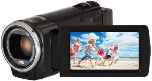 JVC GZ-E105 SD - Cámara de vídeo Digital (FHD SDXC, Zoom óptico de 40x, Pantalla LCD de 2,7"), Color Negro [Importado de Reino Unido]