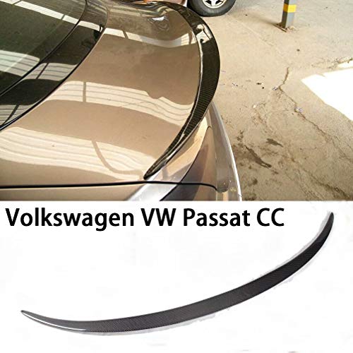 QCWY Spoiler Maletero del Coche para Volkswagen VW Passat CC Techo Trasero Material de Fibra de Carbono CF Alerón 2008-2012 Estilo