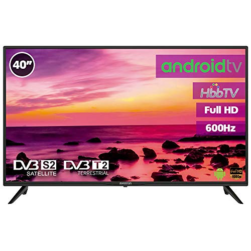 Television LED 40" Full HD INFINITON Smart TV-Android TV (TDT2, HDMI, VGA, USB) (40 Pulgadas)