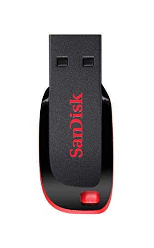 SanDisk Cruzer Blade - Memoria USB de 2.0 de 128 GB, Negro