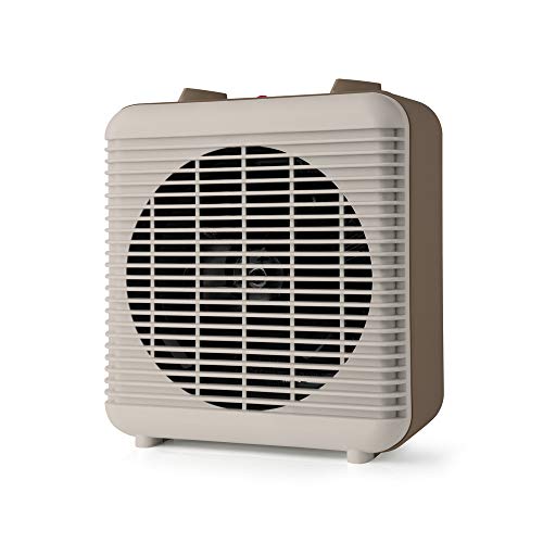 Taurus Tropicano 2001S Calefactor compacto, termoventilador, 2 potencias de calor 1000W - 2000W + función ventilador, termostato regulable, piloto luminoso de funcionamiento, asa, silencioso