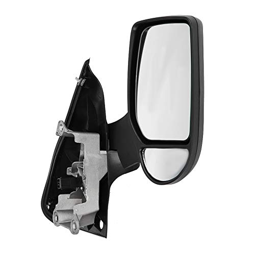 Espejo retrovisor Eléctrico, resistente Espejo retrovisor Exterior Completo de plástico ABS con Espejo y espejo retrovisor para Transit MK6 mk7  Destro