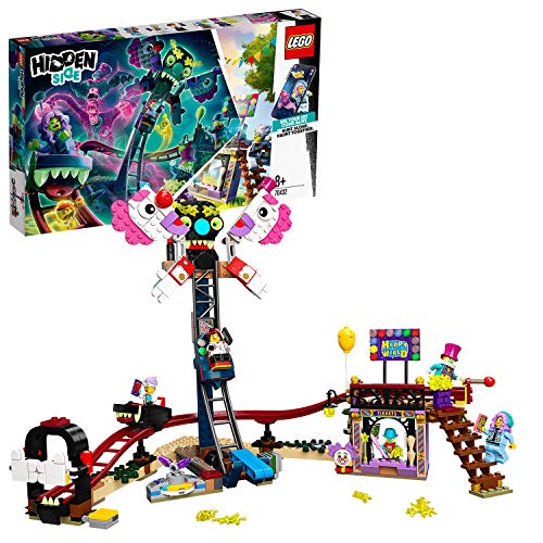 LEGO Hidden Side - Feria Encantada, Set de Construcción con Atracciones de Juguete y Minifiguras de Fantasmas, Funciona con App, a Partir de 8 Años (70432) LEGO Hidden Side - Feria Encantada, Set de Construcción con Atracciones de Juguete y Minifiguras de Fantasmas, Funciona con App, a Partir de 8 Años (70432)