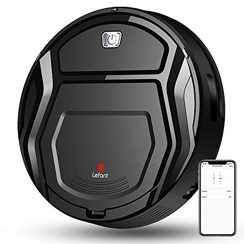 Mini Robot Aspirador con Robot Aspirador de 500 ml, con tecnología 1500 Pa, 1800 mAH y FreeMove 2.0, Ideal para Pelo de Animales, alfombras y Suelos Duros, Esquina de la Carcasa Lefant-M201 Mini Robot Aspirador con Robot Aspirador de 500 ml, con tecnología 1500 Pa, 1800 mAH y FreeMove 2.0, Ideal para Pelo de Animales, alfombras y Suelos Duros, Esquina de la Carcasa Lefant-M201