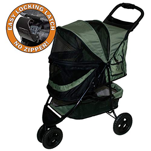 Pet Gear no-Zip edición Especial Carrito, Color Verde Pet Gear no-Zip edición Especial Carrito, Color Verde