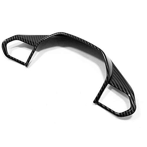 WPFC Botón De Dirección Rueda De La Decoración De La Cubierta Panel De Ajuste, para Peugeot 508 Allure SW GT 2019 2020 Interior, 1Pcs,Negro WPFC Botón De Dirección Rueda De La Decoración De La Cubierta Panel De Ajuste, para Peugeot 508 Allure SW GT 2019 2020 Interior, 1Pcs,Negro
