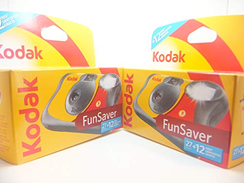 Kodak - Cámaras deshechables con Flash (39 exposiciones, 2 Unidades)