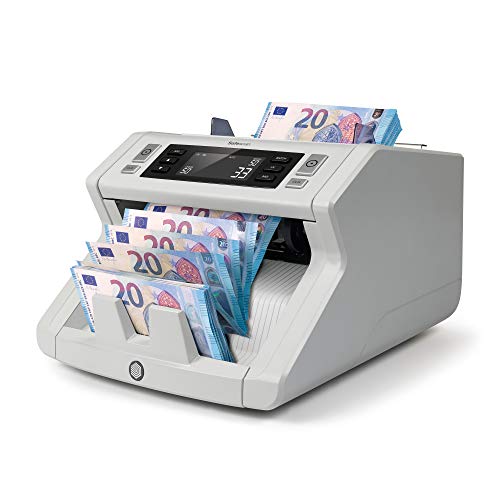 Safescan 2250 - Contadora automática de billetes clasificados, Detección UV, MG y tamaño Safescan 2250 - Contadora automática de billetes clasificados, Detección UV, MG y tamaño