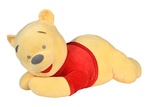 Simba 6315876876 - Peluche de Winnie The Pooh (80 cm), Color Rojo y Amarillo