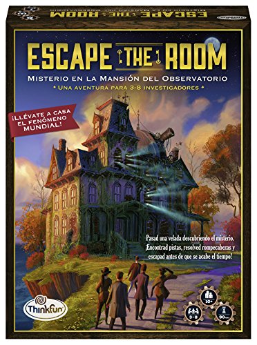 Think Fun- Escape Room Misterio en la mansión del observatorio (Ravensburger 76314)