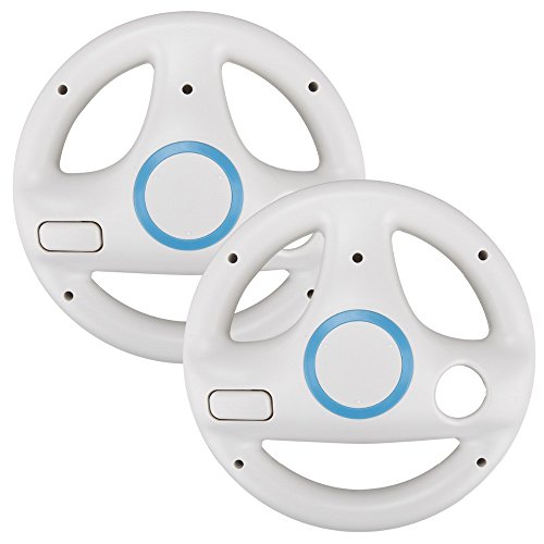 2 X Volante de carreras per Nintendo Wii (mando, racing wheel...)