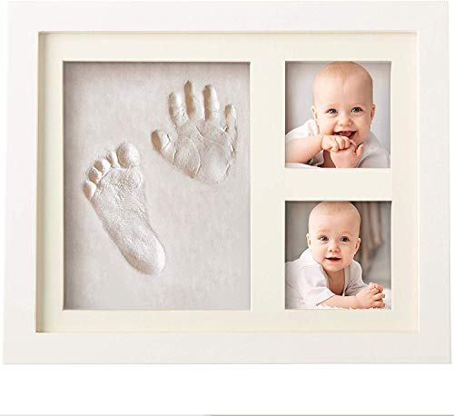 Bubzi Co Set de Marco de fotos y Huellas de bebé en Arcilla – Recuerdo de las huellas de mano y pie – Regalos para bebes – Set de modelado ideal decoración de habitación bebé o regalo de baby shower Bubzi Co Set de Marco de fotos y Huellas de bebé en Arcilla – Recuerdo de las huellas de mano y pie – Regalos para bebes – Set de modelado ideal decoración de habitación bebé o regalo de baby shower