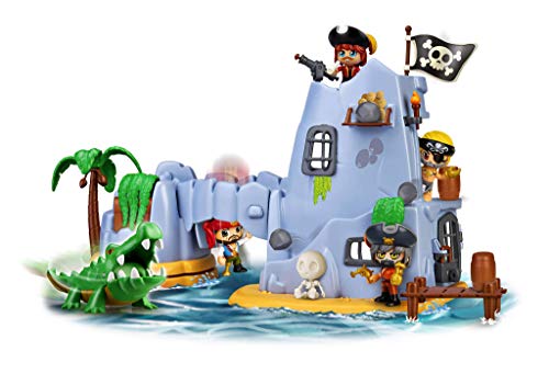 Pinypon Action- Isla Pirata del Capitán Caimán con 2 Figuras, niñas a Partir de 4 a 8 años (Famosa 700015637) Pinypon Action- Isla Pirata del Capitán Caimán con 2 Figuras, niñas a Partir de 4 a 8 años (Famosa 700015637)