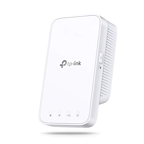 TP-Link RE300 AC1200 - Repetidor de WiFi inteligente sin interrupción (Amplificador de WiFi, One Mesh con smart Roaming, Doble banda high speed, soporta hasta 32 dispositivos simultáneamente