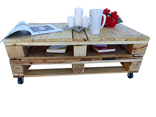 Mesa de Madera de Palet Estilo Rustico para Jardin & Terraza Tomar Cafe, Soporte de TV, Escritorio, Muebles De Palets & Patio & Atico & Balon (Madera) Mesa de Madera de Palet Estilo Rustico para Jardin & Terraza Tomar Cafe, Soporte de TV, Escritorio, Muebles De Palets & Patio & Atico & Balon (Madera)