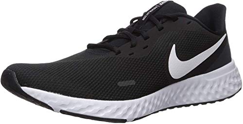 Nike Revolution 5, Zapatillas de Atletismo para Hombre, Multicolor Black White Anthracite 002, 44.5 EU