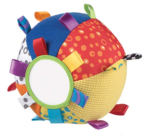 Playgro Mi Primera Pelota de Peluche, Juguete de Actividades, Desde los 3 Meses, Loopy Loops, Multicolor, 40079 Playgro Mi Primera Pelota de Peluche, Juguete de Actividades, Desde los 3 Meses, Loopy Loops, Multicolor, 40079