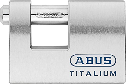 Abus 70746 Candado rectangular titalium, plateado, M Abus 70746 Candado rectangular titalium, plateado, M