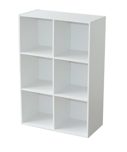 Alsapan 94046 Compo 08 - Estantería con 6 repisas, color blanco, 61,5 x 29,5 x 91,1 cm Alsapan 94046 Compo 08 - Estantería con 6 repisas, color blanco, 61,5 x 29,5 x 91,1 cm