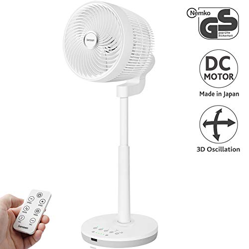 berssen Ventilador Ventilador de Pie silenciosa con mando a distancia Turbo y tecnología DC Motor 30W berssen Ventilador Ventilador de Pie silenciosa con mando a distancia Turbo y tecnología DC Motor 30W