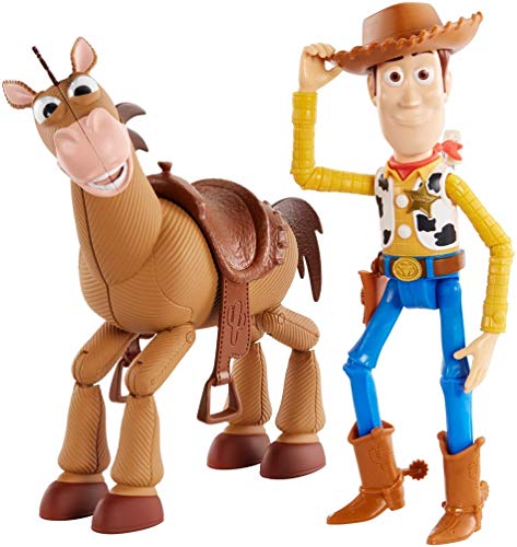 Disney Toy Story 4 Pack de aventuras de Woody y Perdigón, juguetes niños + 3 años (Mattel GDB91) Disney Toy Story 4 Pack de aventuras de Woody y Perdigón, juguetes niños + 3 años (Mattel GDB91)