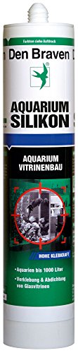 El braven acuario de silicona 300 ml de agua dulce y agua de mar resistente, de alta elasticidad, acuarios de silicona fabricado en Europa, colour negro, CSS33A105005