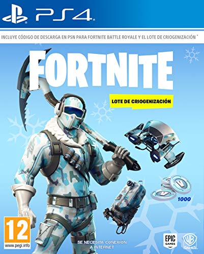 Fortnite: Lote De Criogenización (La caja contiene código de descarga) Fortnite: Lote De Criogenización (La caja contiene código de descarga)
