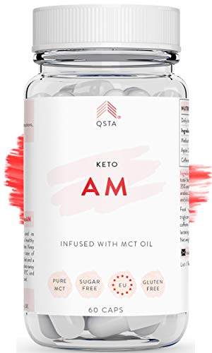 Keto Plus Original AM (45 DIAS) - Quemagrasas potente para adelgazar y rapido, Quema grasas & Detox, Aceite MCT C8 + Vinagre de Sidra de Manzana, Fat Burner Reductor, Kit Dieta, PERSONALIZADO +MEDICOS
