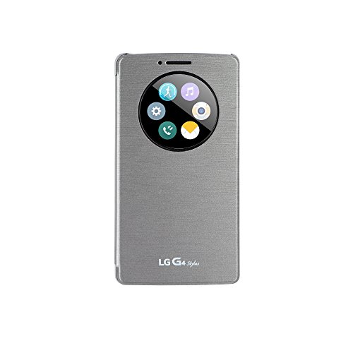 LG G4Stylus Quick Circle - Funda para LG G4 Stylus, color titanio LG G4Stylus Quick Circle - Funda para LG G4 Stylus, color titanio