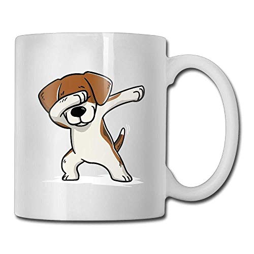 Funny Dabbing Beagle Special Coffee/Tea Mug.Birthday Gift for Men&Women,Mom,Dad,Sister,Boyfriend