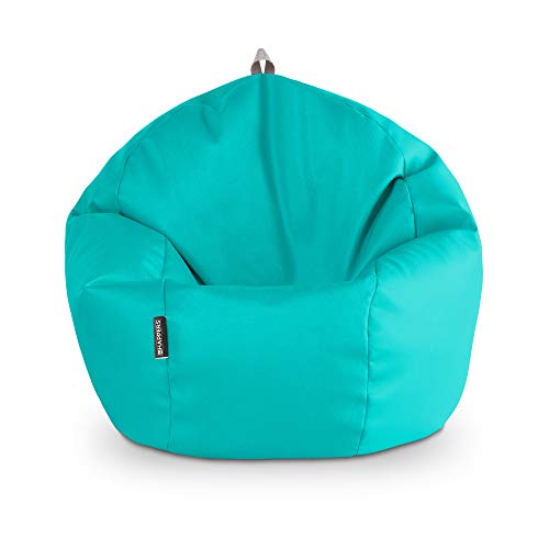 HAPPERS Puff Pelota Polipiel Indoor Turquesa HAPPERS Puff Pelota Polipiel Indoor Turquesa