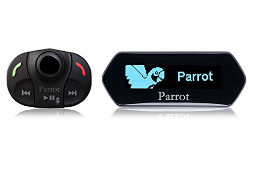 Parrot MKI9100 TTS Zona M1 de Coche Manos Libres Kit (V2.0 Bluetooth con EDR, Pantalla OLED, Dual Micrófono, USB)
