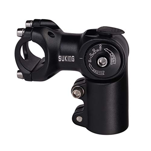 BESNIN Potencia Bicicleta 0-90° 1-1/8"x31,8/25,4x60/80/90/93/100mm Potencia Bicicleta Montaña Potencia Manillar MTB Potencia Bici para Bicicleta Carretera (0-90° 31.8 * 60) BESNIN Potencia Bicicleta 0-90° 1-1/8"x31,8/25,4x60/80/90/93/100mm Potencia Bicicleta Montaña Potencia Manillar MTB Potencia Bici para Bicicleta Carretera (0-90° 31.8 * 60)
