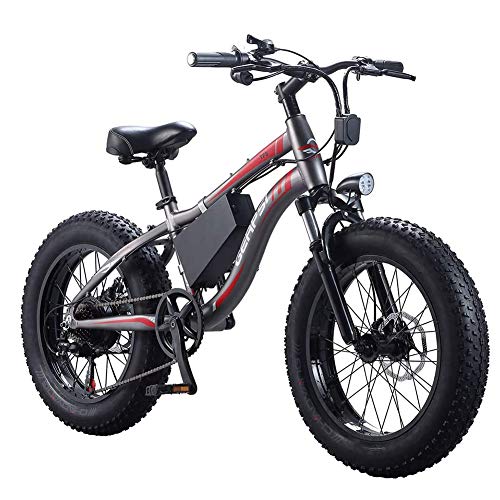 D&XQX 20 Pulgadas Bicicleta eléctrica 350W 36V 10AH de Litio extraíble de Bicicletas de montaña de la batería City Power Assist Bicicletas con Marco de Acero al Carbono y Frenos de Doble Disco