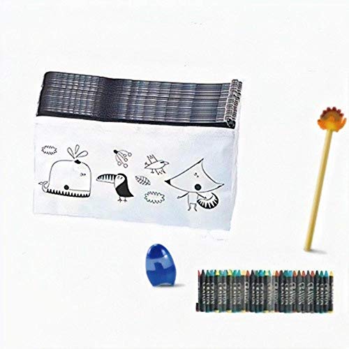Emotiset Lote de 30 estuches para colorear y 30 packs de ceras,añadimos 1 lápiz con borrador y 1 sacapuntas por Lote.Regalo Original para cumpleaños,fiestas,colegios,comuniones,eventos infantiles Emotiset Lote de 30 estuches para colorear y 30 packs de ceras,añadimos 1 lápiz con borrador y 1 sacapuntas por Lote.Regalo Original para cumpleaños,fiestas,colegios,comuniones,eventos infantiles