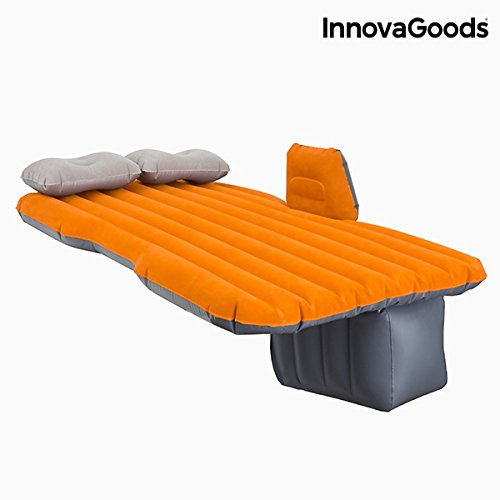InnovaGoods | Colchón hinchable para coche | Cama impermeable | Hasta 300 Kg