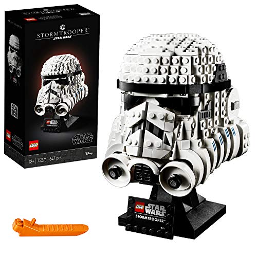 LEGO Star Wars - Casco de Soldado de Asalto, Set de Construcción Coleccionable de Figura de Casco de Stormtrooper de la Guerra de las Galaxias(75276)