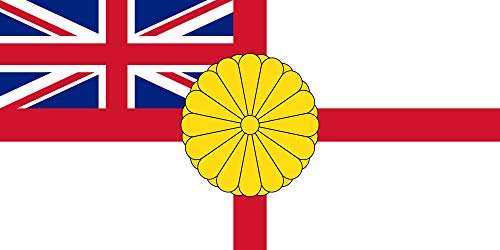 magFlags Bandera Large British Japan | British Japan if Japan Was a British Colony | Bandera Paisaje | 1.35m² | 80x160cm