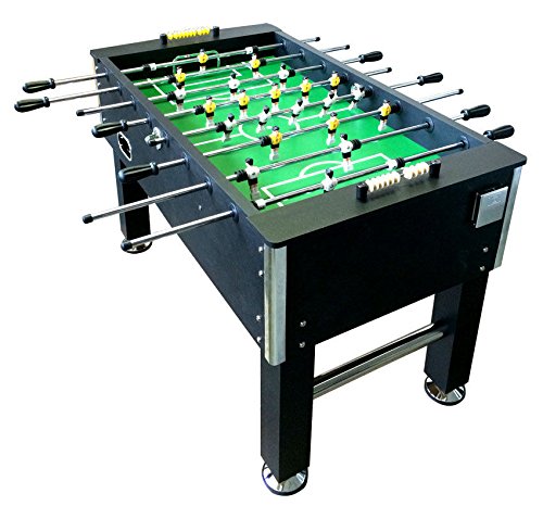 MESA FUTBOLIN MADERA COLOR NEGRO Modelo TOP CLASS ROBUSTO Y RESISTENTE 60 kg MEDIDAS REGLAMENTARIAS: largo 140 cm x ancho 88 MESA FUTBOLIN MADERA COLOR NEGRO Modelo TOP CLASS ROBUSTO Y RESISTENTE 60 kg MEDIDAS REGLAMENTARIAS: largo 140 cm x ancho 88
