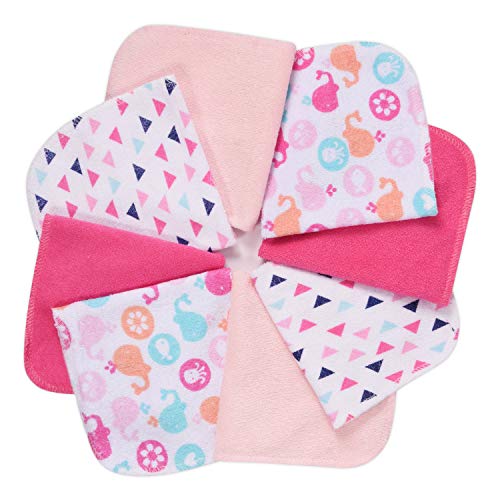 Momcozy Muselina Bebe, 8 Piezas Toalla Bebe de Algodón, Gasas para Bebes Suave, Juego de Toallas Baño, Servilletas de Tela, Toallas para Recién Nacido para Bebé, Niñas, Niños, 25x25cm, Rosado Momcozy Muselina Bebe, 8 Piezas Toalla Bebe de Algodón, Gasas para Bebes Suave, Juego de Toallas Baño, Servilletas de Tela, Toallas para Recién Nacido para Bebé, Niñas, Niños, 25x25cm, Rosado
